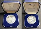 Deutschland BRD Silbermedaille Weihnachten 1991 Weihnachtsmotiv -