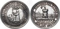 Sachsen-Eisenach, Herzogtum Silbermedaille Johann Wilhelm, 1698-1729 - Auf das zweite Reformationsjubiläum -