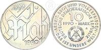 Deutschland DDR 10 Mark 10 Mark Gedenkmünze - Tag der Arbeit, 1. Mai -
