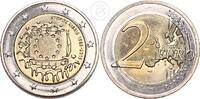 Zypern 2 Euro 2 Euro Gedenkmünze Gemeinschaftsausgabe - 30 Jahre Flagge der Europäischen Union -