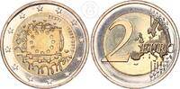 Estland 2 Euro 2 Euro Gedenkmünze Gemeinschaftsausgabe - 30 Jahre Flagge der Europäischen Union -