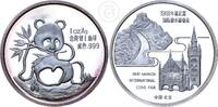 China 1 Unze Silber 1 Unze Silber Munich Coin Show Panda -