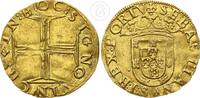Portugal 500 Reis Lissabon 500 Reis Goldmünze - Sebastian I (1557-1578) - selten -