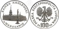 Polen 100 Zloty Schloss Warschau -
