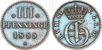 Mecklenburg-Sterlitz 3 Pfennig Mecklenburg Sterlitz - 3 Pfenning -