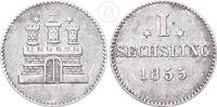 Hamburg 1 Sechsling -