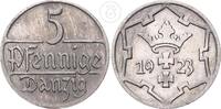 Danzig 5 Pfennige Freistaat Danzig 5 Pfennig -