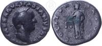 Römische Kaiserzeit Denar Kaiser Vespasian Denarius - Vespasianus (69-79) -