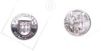 Scheessel Silbermedaille Scheessel 1175 Jahre 805-1980 Motiv Brautpaar -