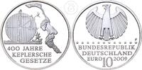 Deutschland BRD 10 Euro 10 € Gedenkmünze - 400 Jahre Keplersche Gesetze -
