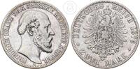 Deutsches Kaiserreich - Mecklenburg Schwerin 2 Mark Großherzogtum Mecklenburg-Schwerin 2 Reichsmark Friedrich Franz II -