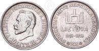 Litauen 10 Litu 20 Jahre Republik Litauen -