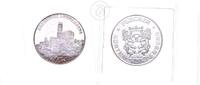 Deutschland Silbermedaille Burgruine Hardenberg - Flecken Nörten Hardenberg -