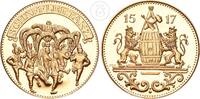 Deutschland BRD Goldmedaille moderne Dukatenprägung - Schäfflertanz (1517) München, Bayern -