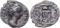 Römische Kaiserzeit Denar Denarius Rom - Diva Faustina I., Frau des Antoninus Pius (140-141) -
