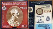 San Marino 2 € Blister - Bartolomeo Borghesi -