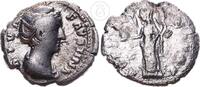 Römische Kaiserzeit Denar Denarius Rom - Diva Faustina I., Frau des Antoninus Pius (140-141) -