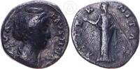 Römische Kaiserzeit Denar Denarius Rom - Diva Faustina I., Frau des Antoninus Pius (140-141) -