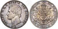 Sachsen Taler Sachsen Albertinische Linie - König Johann 1854-1873 -
