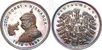 BRD Silbermedaille Otto Fürst v. Bismarck 1815-1898 -