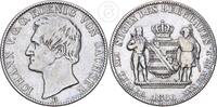 Sachsen Taler Sachsen Albertinische Linie - König Johann 1854-1873 - Ausbeutetaler -