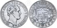 Sachsen Taler Sachsen Albertinische Linie - König Friedrich August II. (1836-1854) -