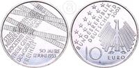 Deutschland BRD 10 Euro 10 € Gedenkmünze - 50 Jahre Volksaufstand 17. Juni 1953 -