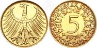 Deutschland BRD 5 Mark 5 Deutsche Mark Silberadler - Heiermann 5 DM -
