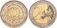 Deutschland 2 Euro 2 Euro Gedenkmünze Gemeinschaftsausgabe - 30 Jahre Flagge der Europäischen Union -