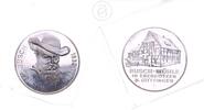 Göttingen Silbermedaille Wilhelm Busch - Busch-Mühle in Ebergötzen bei Göttingen -