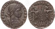 Römische Kaiserzeit Follis Constantinus II. (337-340) Konstantinus II - GLORIA EXERCITUS -