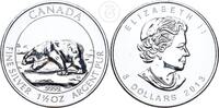 Kanada 8 Dollar 1,5 Unzen Silber 1,5 Unzen Silber - 1 1/2 oz Silber -