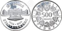 Österreich 500 Schilling 25 Jahre Staatsvertrag -