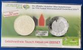 Deutschland BRD 10 Euro 10 € Gedenkmünze - FIFA Fußball-Weltmeisterschaft Deutschland 2006 – 3. Ausgabe -