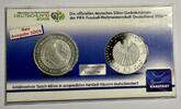 Deutschland BRD 10 Euro 10 € Gedenkmünze - FIFA Fußball-Weltmeisterschaft Deutschland 2006 – 3. Ausgabe -
