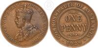 Australien One Penny George V (1910-1936) -
