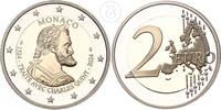 Monaco 2 Euro zum 500. Jahrestag des Vertrags von Burgos – Karl V. -