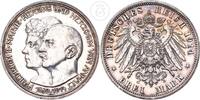 Deutsches Kaiserreich - Anhalt 3 Mark 3 Reichsmark Herzog Friedrich II (1904-1918) zur silbernen Hochzeit -