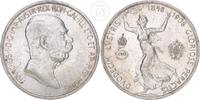 5 Kronen 1908 Österreich 5 Corona - zum 60. Regierungsjubiläum - Kaiser Franz Joseph I. (1848-1916) ss-vz