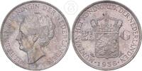 Niederlande 2 1/2 Gulden Wilhelmina (1890-1948) -