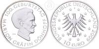 Deutschland BRD 10 Euro 10 € Gedenkmünze - 100. Geburtstag Marion Gräfin Dönhoff -