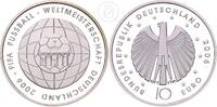 Deutschland BRD 10 Euro 10 € Gedenkmünze - FIFA Fußball-Weltmeisterschaft Deutschland 2006 – 4. Ausgabe -
