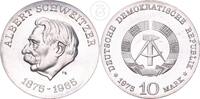 10 Mark 1975 DDR Albert Schweitzer stempelglanz