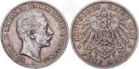 5 Mark 1907 A Preußen Wilhelm II ss