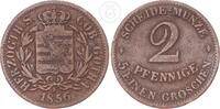 Sachsen-Coburg-Gotha 2 Pfennig Ernst II. (1844-1893) -