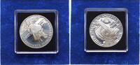Silver Dollar 1992 USA 500 Jahre Entdeckung Amerika s - Kolumbus PP in Kapsel