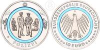 Deutschland BRD 10 Euro 10 € Gedenkmünze - Polizei (Serie Im Dienst der Gesellschaft) -