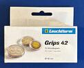 Zubehör von Leuchtturm 10 Münzkapseln Münzkapseln GRIPS 42 mm, 10er-Pack -