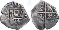 Spanien 2 Reales Galleonsgeld - Cob Money -