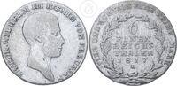 Brandenburg-Preußen 1/6 Taler Friedrich Wilhelm III. (1797-1840) -